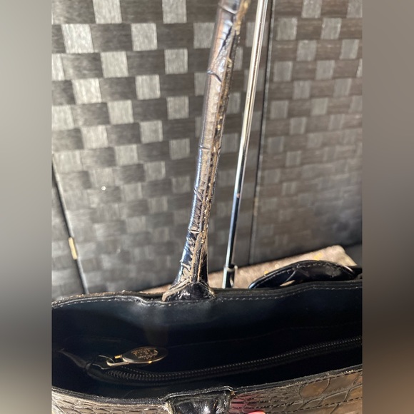 Furla Black Embossed Bag - Picture 15 of 15